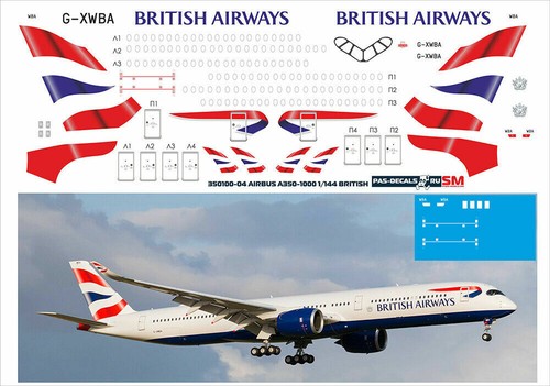 144 pas decals - 1/144, airbus