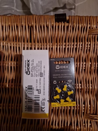 Widex hearing aid batteries