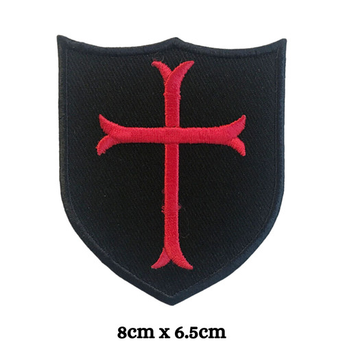 Knights templar cross shield - knights,