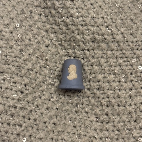 Wedgwood thimble blue - thimble,