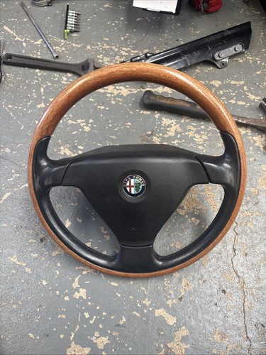 Alfa romeo wooden steering - romeo,