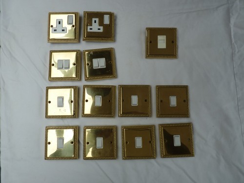 Georgian polished brass 8 - polished,