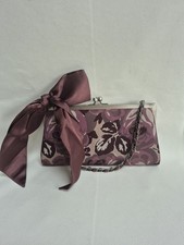 Coast Floral Satin Clutch Bag