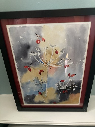 Hand painted watercolour - hand, of