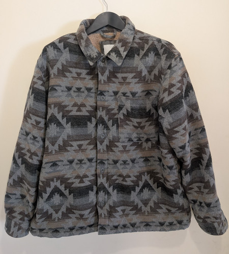 Next mens aztec jacket grey - next,