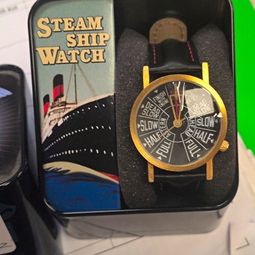 Steam ship watch - ship,
