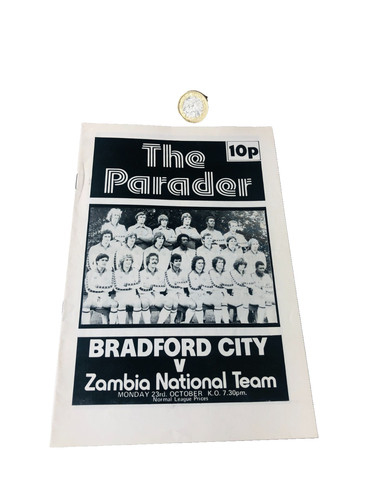 Football programme bradford - football,