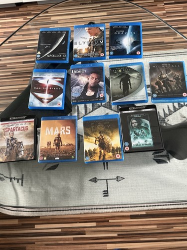 Job lot blue ray dvds - blue, these