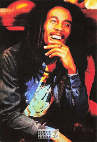 Bob marley postcard - bob,