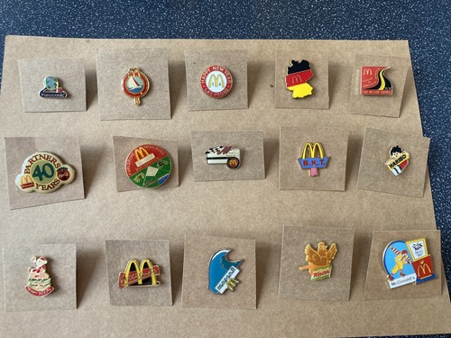 Pin badge vintage joblot - pin,