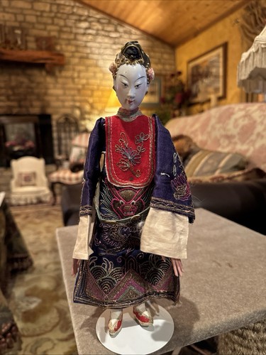 Antique chinese opera doll - 11",