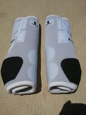 Classic Equine Legacy Boots WHITE FRONT or HIND  Horse Tack SMB Sport Medicine