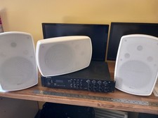 Reconditioned 4 Zone Background PA System