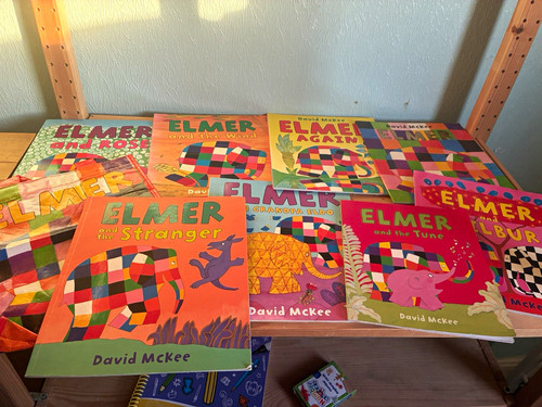 Elmer david mckee paperback - david,