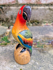 Vtg Hand Carved Balsa Wood