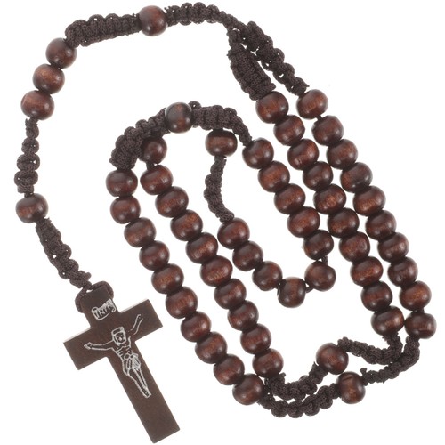 Beaded cross necklace faith - beaded,