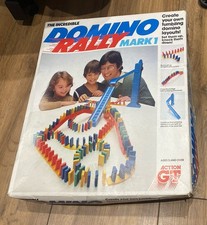 Domino Rally Mark 1 Vintage 1981 Game Dominoes Boxed. Complete.