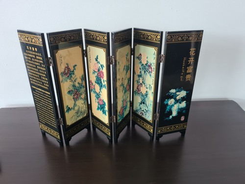 Vintage chinese x panel - vintage,