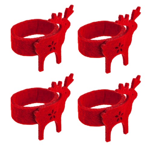 Christmas napkin rings - napkin, 4