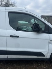13-24 FORD TRANSIT CONNECT DRIVER SIDE FRONT DOOR IN FROZEN WHITE COMPLETE