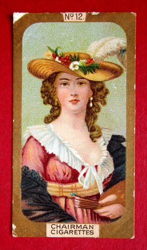 Lea 1912 cigarette - r, card