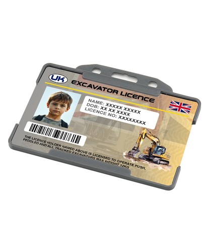 Kids personalised excavator - kids,
