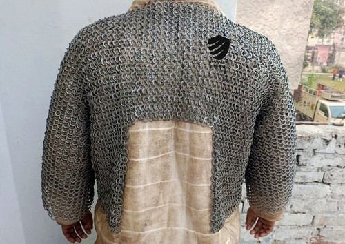 Medieval chainmail shirt - chainmail,