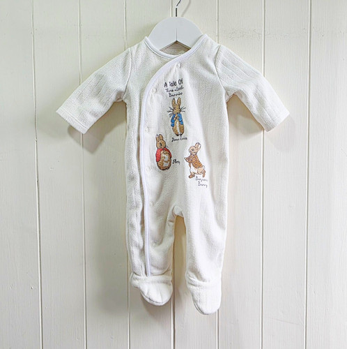 Peter rabbit white fleece - rabbit,