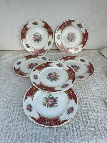Coalport montrose pink set - coalport,