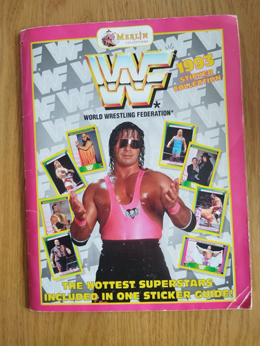 Wwf sticker album complete - wwf,