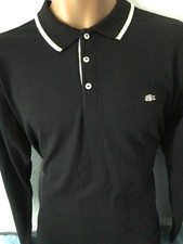 Lacoste L/S polo shirt, black