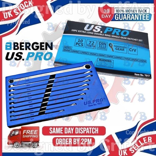 Pro 10pc extra long gear - long,