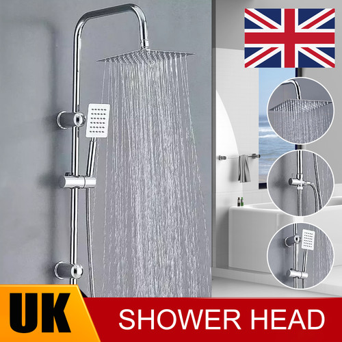 Large square shower - kit, twin
