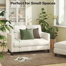 2 Seater Mini Velvet Sofa