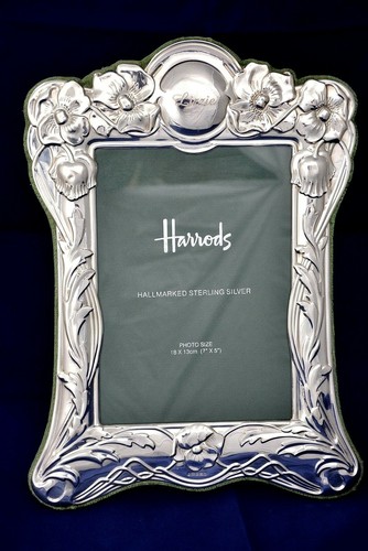 Sterling silver photo frame - photo,