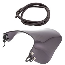 Motorcycle Wind Screen Rubber Trim Blade Trim - Black 50 cm