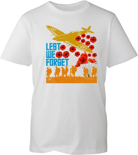 Lest forget shirt poppy - t,