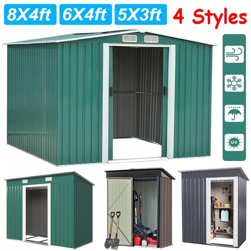 Metal garden shed 8 - 4,,