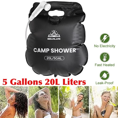 Gallon solar shower bag - shower,