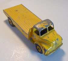 Vintage Dinky Toys LEYLAND COMET No.419 Flatbed Truck Die Cast Yellow