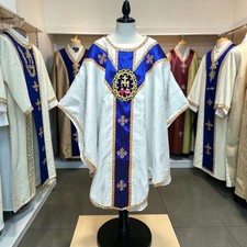 White Gothic Chasuble with