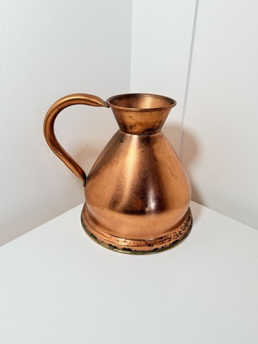 Vintage copper jug - vintage, pitcher