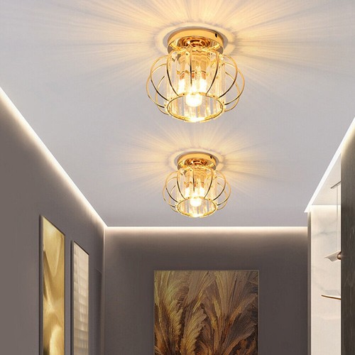 Modern ceiling light - light, crystal