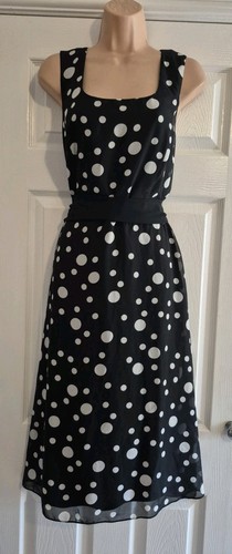 Bnwt black white polka - &,