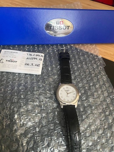 Tissot 1853 black leather - 1853,