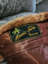 Vintage Annis Furs Detroit
