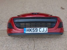 Peugeot 207 Front bumper Red paint code EZWD facelift 10-12 grills badge