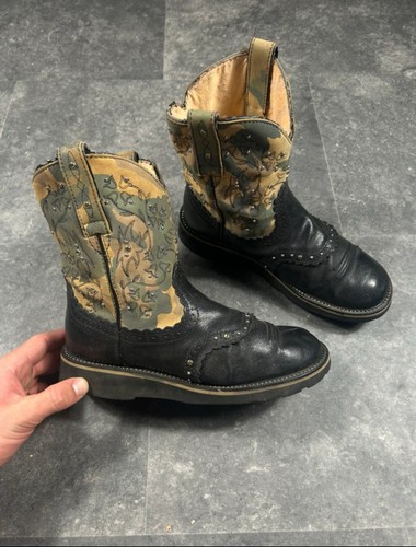 Classic leather cowboy - , boots