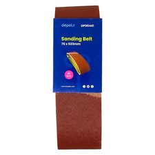 5x Sanding Belts 75mm x 533mm