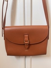 Gorgeous APC Alicia Cross-Body Bag Leather Tan (Rare/ Worn Once)